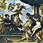 Rubens Painting the Allegory of Peace (Luca Giordano)