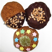 Vegan Cashew Macaron Cookies