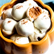 White Chocolate Pumpkin Pie Truffles