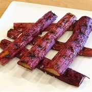 Grilled Rhubarb