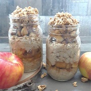 Apple and Lotus Oatmeal