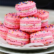 Birthday Cake Macarons