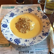 Apple Crumble and Custard