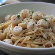 Scallop Spaghetti