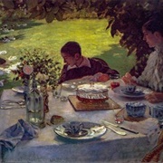 Breakfast in the Garden (Giuseppe De Nittis)