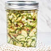 Pickled Zucchini