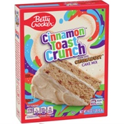 Betty Crocker Cinnamon Toast Crunch Cinnadust Cake Mix