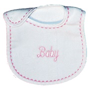 Baby Girl Bib