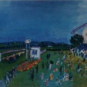 Race Track at Deauville, the Start (Raoul Dufy)