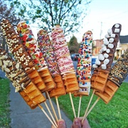 Waffle on a Stick