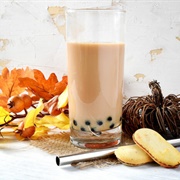 Pumpkin Spice Bubble Tea