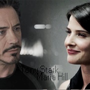 Starkhill - Tony Stark and Maria Hill