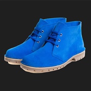 Worn Blue Suede Shoes