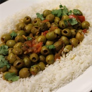 Stewed Green Olives