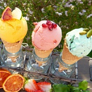 Vegan Strawberry Ice Cream