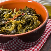 Stewed Turnip Greens