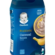 Banana Oat Baby Food