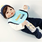 Baby Doll Boy Dark Hair
