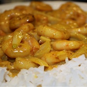 King Prawn in Satay Sauce