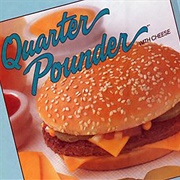 1973: Quarter Pounder, Mcdonald's