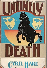 Untimely Death (Cyril Hare)