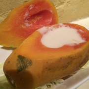 Steamed Papaya