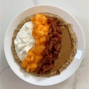 Apple and Papaya Oatmeal