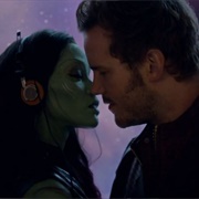 Starmora - Peter Quill and Gamora