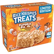 Kellogg's Rice Krispies Treats Pumpkin Pie