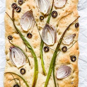 Decorative Focaccia Bread