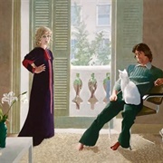 Mr. and Mrs. Clark and Percy (David Hockney)
