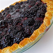 American Blackberry Pie