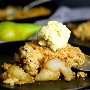 Pear Crumble