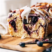 Blueberry Babka