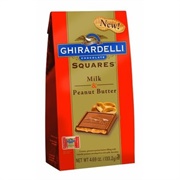 Ghirardelli Milk & Peanut Butter Squares
