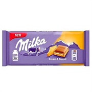 Milka Cream & Biscuit