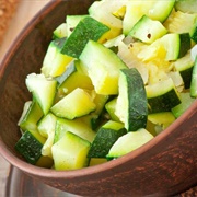 Steamed Zucchini