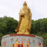 Laozi of Laojunshan Mountain, China