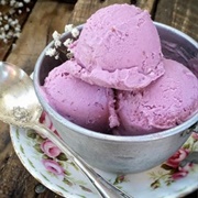 Prickly Pear Ice Cream