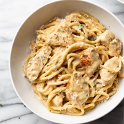 Garlic Chicken Pasta