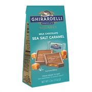 Ghirardelli Squares Milk Chocolate Sea Salt Caramel