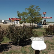 Eddie's Pure Oil Truck Stop, Towanda, Illinois
