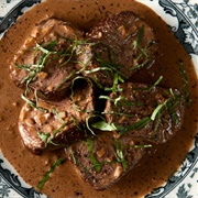Venison Steak Diane