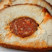 Pork Loin Filled With Sausage