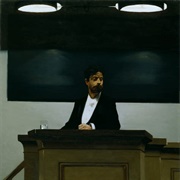 Georg Brandes at the University in Copenhagen (Harald Slott-Møller)