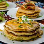 Stuffed Savory Pancakes