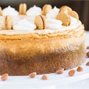 Butterscotch and Peanut Butter Cheesecake