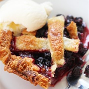 Saskatoon Berry Pie (Canada)