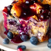 Blueberry French Toast Casserole