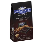 Ghirardelli Squares Intense Dark Sea Salt Soiree